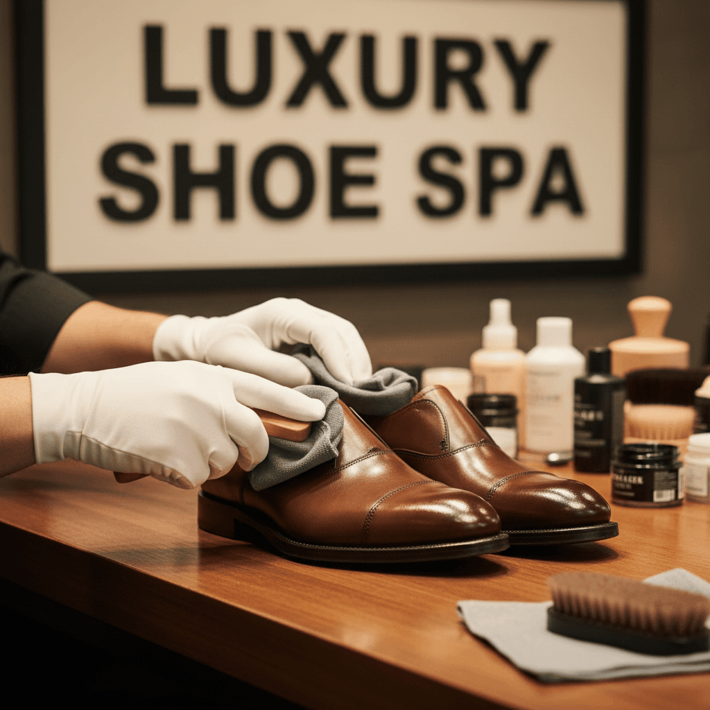 Professional shoe cleaning and repair